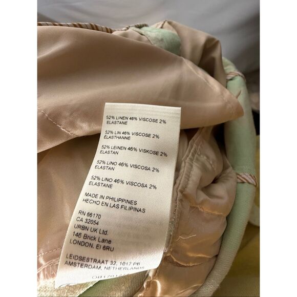 Anthropologie Maeve The Portside Button Front Jumpsuit Colette Checkered size 10 - Picture 5 of 12